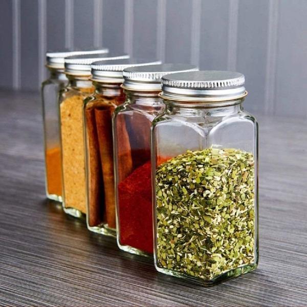 شیشه مکارتی چهار گوش